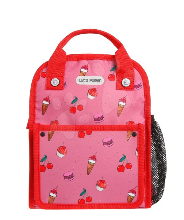 Školská taška batoh Backpack Amsterdam Small Cherry Pop Jack Piers malá ergonomická luxusné prevedenie od 2 rokov 23*28*11 cmŠkolská taška batoh Backpack Amsterdam Small Cherry Pop Jack Piers malá ergonomická luxusné prevedenie od 2 rokov 23*28*11 cm