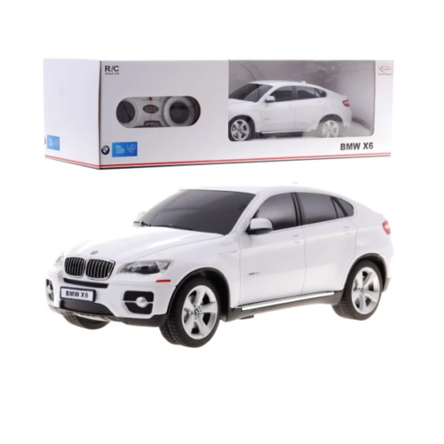 Auto BMW X6 R/C biele