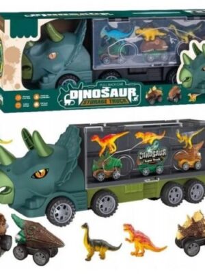 Auto ťahač Dinosaurus s dinosaurami