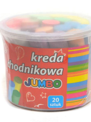 Chodníkové kriedy vo vedierku 20 ks