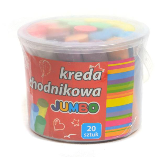 Chodníkové kriedy vo vedierku 20 ks