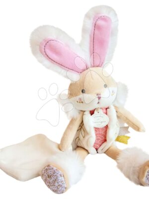 Plyšový zajačik Bunny Pink Lapin de Sucre Doudou et Compagnie ružový 31 cm v darčekovom balení od 0 mesPlyšový zajačik Bunny Pink Lapin de Sucre Doudou et Compagnie ružový 31 cm v darčekovom balení od 0 mes