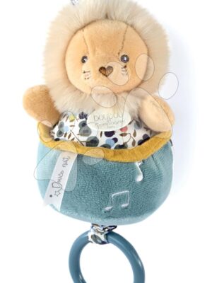 Plyšový lev s melódiou Music Box Boh'aime Doudou et Compagnie so vzorom 14 cm v darčekovom balení od 0 mesPlyšový lev s melódiou Music Box Boh'aime Doudou et Compagnie so vzorom 14 cm v darčekovom balení od 0 mes