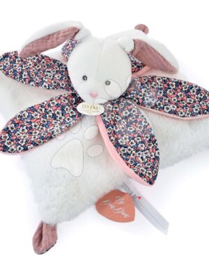 Plyšový zajačik na maznanie Doudou Petal Boh'aime Doudou et Compagnie ružový 27 cm v darčekovom balení od 0 mesPlyšový zajačik na maznanie Doudou Petal Boh'aime Doudou et Compagnie ružový 27 cm v darčekovom balení od 0 mes