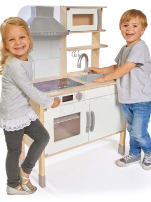 Drevená kuchynka elektronická Play Kitchen Eichhorn varná doska so svetlomDrevená kuchynka elektronická Play Kitchen Eichhorn varná doska so svetlom