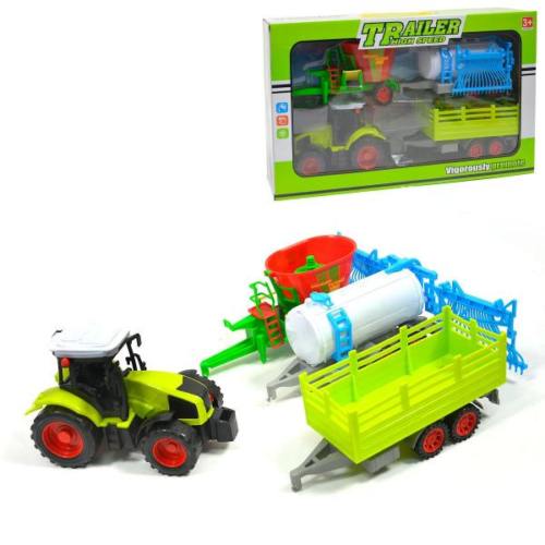 Farma - Traktor s vlečkami