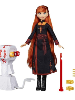 Hasbro Disney Frozen 2 bábika Anna so strojčekom na zapletanie vrkočov