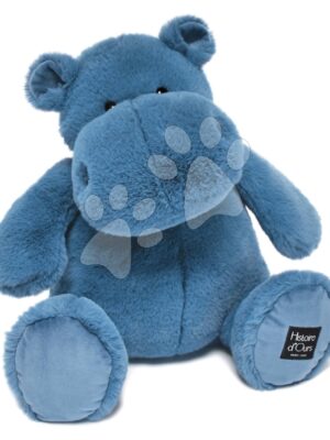 Plyšový hroch Hip' Blue Hippo Exotique Histoire d’ Ours modrý 40 cm od 0 mesPlyšový hroch Hip' Blue Hippo Exotique Histoire d’ Ours modrý 40 cm od 0 mes