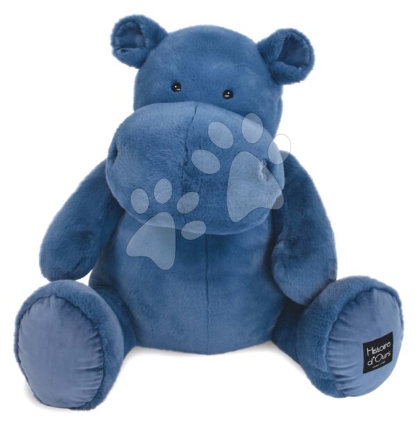 Plyšový hroch Hip' Blue Hippo Exotique Histoire d’ Ours modrý 85 cm od 0 mesPlyšový hroch Hip' Blue Hippo Exotique Histoire d’ Ours modrý 85 cm od 0 mes