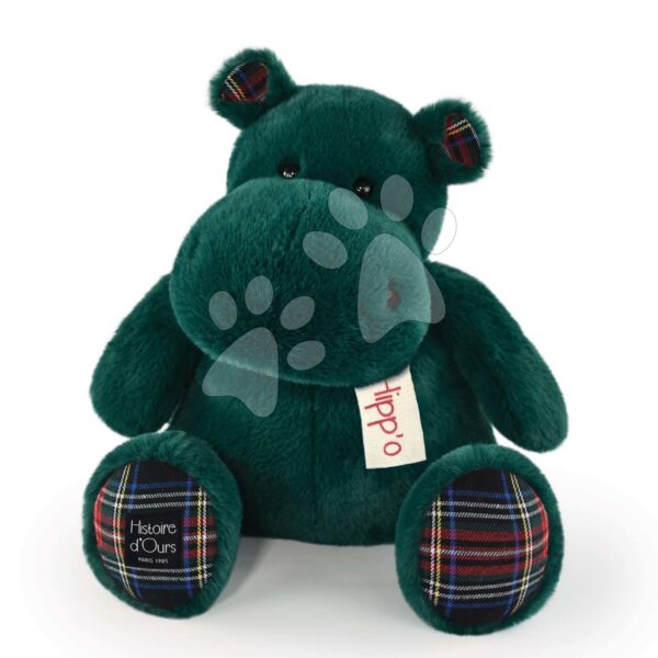 Plyšový hroch Pine Green Hippo Cocooning Histoire d’ Ours zelený 40 cm od 0 mesPlyšový hroch Pine Green Hippo Cocooning Histoire d’ Ours zelený 40 cm od 0 mes