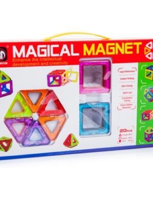 Magnetické farebné kocky Magical Magnet 20 ks