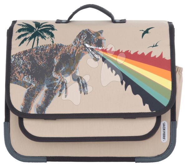 Školská aktovka Schoolbag Paris Large Dinosaur Jack Piers ergonomická luxusné prevedenie od 6 rokovŠkolská aktovka Schoolbag Paris Large Dinosaur Jack Piers ergonomická luxusné prevedenie od 6 rokov