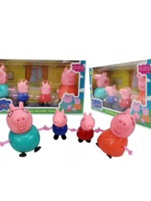 Prasiatko Peppa Pig s rodinou