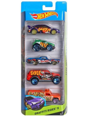 Súprava kovových aut Hot Wheels