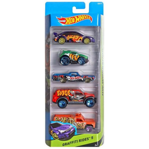 Súprava kovových aut Hot Wheels