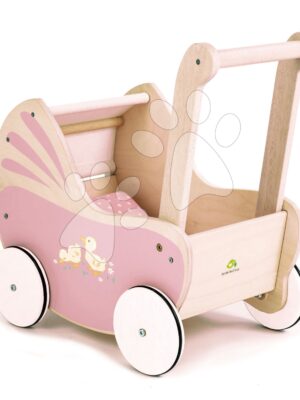 Drevený kočík Sweetiepie Dolly Pram Tender Leaf Toys s textilom pre 36 cm bábikuDrevený kočík Sweetiepie Dolly Pram Tender Leaf Toys s textilom pre 36 cm bábiku