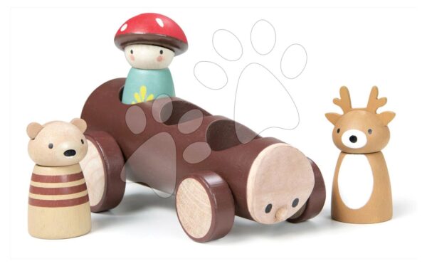 Drevený lesný taxík Timber Taxi Tender Leaf Toys z rozprávky Merrywood Tales s 3 figúrkami od 18 mesDrevený lesný taxík Timber Taxi Tender Leaf Toys z rozprávky Merrywood Tales s 3 figúrkami od 18 mes