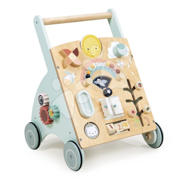 Drevené chodítko 4 ročné obdobia Sunshine Baby Activity Walker Tender Leaf Toys s predpoveďou počasia od 18 mesDrevené chodítko 4 ročné obdobia Sunshine Baby Activity Walker Tender Leaf Toys s predpoveďou počasia od 18 mes